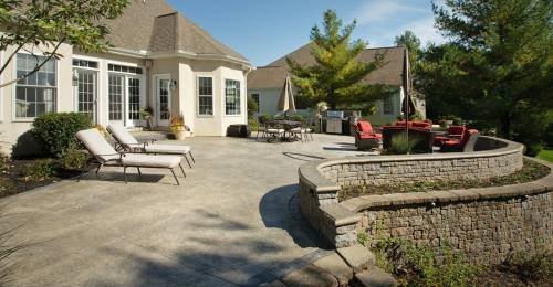 Concrete Patios in Newton MA