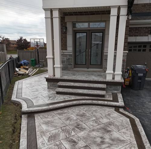 Concrete Porches in Newton MA