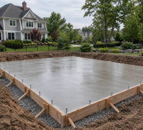 Slabs & Foundations in Newton MA