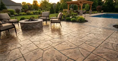 Decorative Concrete in Newton MA
